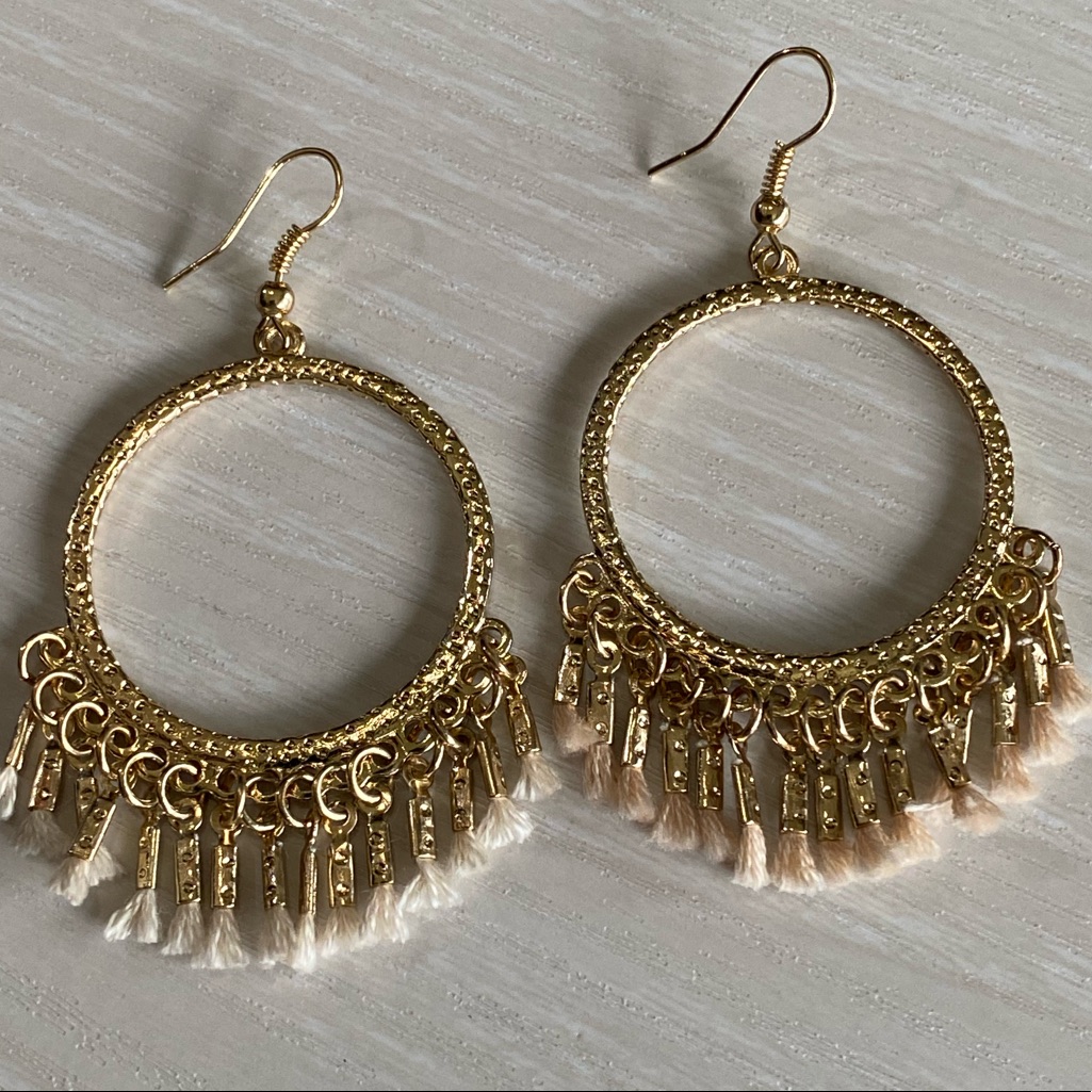Boho Fringe Gypsy Statement Earrings Brand New Jmarie Concepts Earrings 02
